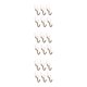 thumbnail image 3 of Monstrate 6 Pieces Kitchen Storage Hanger Self-adhesive Sticky Keys Household Hanging Towel Hooks Organizer Organization Wall Type1 NO1, 3 of 6