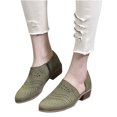 thumbnail image 4 of Zapatos casuales de mujer con cordones en el tobillo informales con cordones de invierno para mujer Wmkox8yii shkj268, 4 of 6