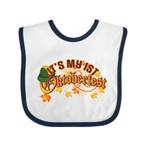 Inktastic 1st Oktoberfest Fall German Celebration Boys or Girls Baby Bib