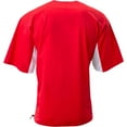 thumbnail image 2 of A4 Men's Pro Dna Short Sleeve Baseball Batting Jacket Red L, 2 of 3