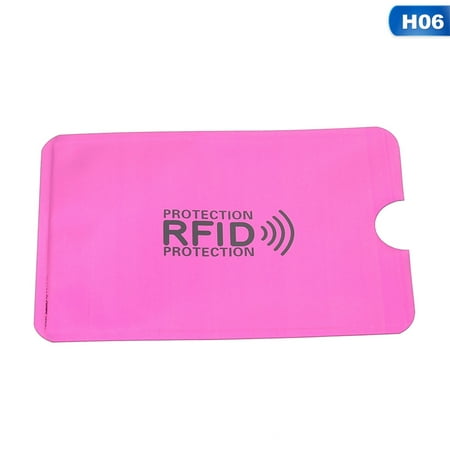 TURNTABLE LAB 20x RFID Blocking Card Holder Credit Card Bank Card Holder Protector Sleeve (Best Credit Card Sized Power Bank)