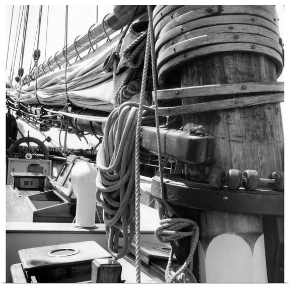 Great BIG Canvas | Rolled Laura DeNardo Poster Print entitled Ship Shape I