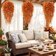 thumbnail image 2 of Lyacmy 4 Packs Artificial Hanging Plants, Fade Resistant Faux Eucalyptus Leaves Greenery Fake Plants for Indoor Outdoor Home Decor, 2 of 7