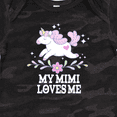 thumbnail image 4 of Inktastic My Mimi Loves Me Unicorn Girls Baby Bodysuit, 4 of 5