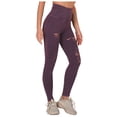 thumbnail image 1 of Gibobby Pantalones mujer Pantalones de yoga deportivos de color Cintura alta Levantamiento de cadera Correr Fitness Pantalones de yoga para mujeres(Rojo， L), 1 of 5