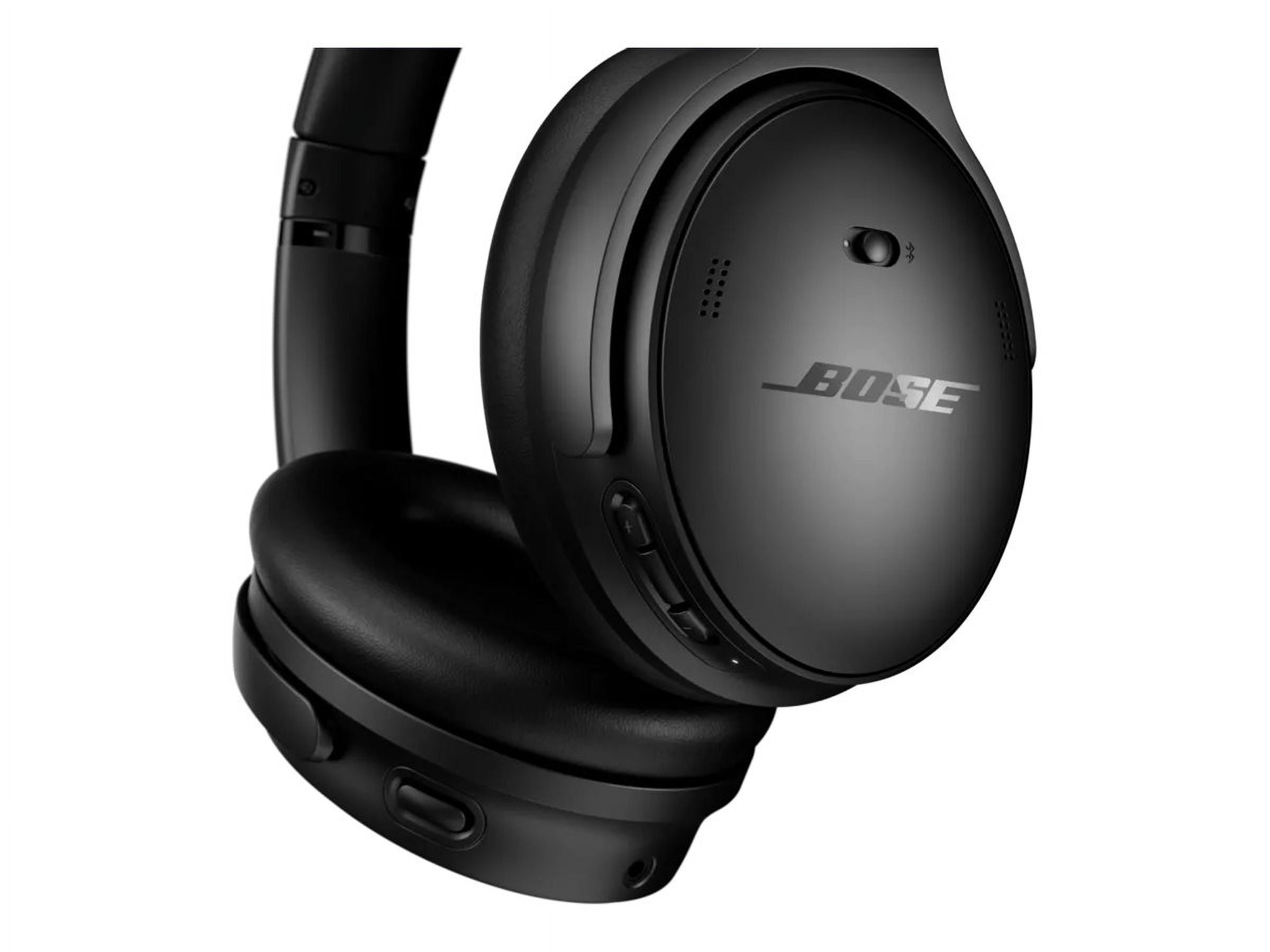 BOSE QuietComfort Headphonesブラック Bose QuietComfort - Headphones with mic - full size - Bluetooth