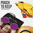thumbnail image 5 of Sunny Pro Retro Round Sunglasses Small Colored Lens Hippie John Lennon Glasses, 5 of 6