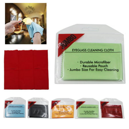 4 x Lens Cleaning Cloth Microfiber Camera Glasses TV Cell Phone LCD Screen (Best Way To Clean Television Screen)