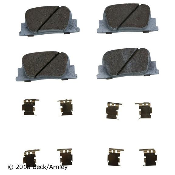 BeckArnley 085-6670 Premium Asm Pads W / Hardware