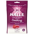 thumbnail image 2 of Case of 48, Halls Breezers, Pectin Throat Drops Cool Berry, 25 Drops, 2 of 3