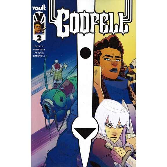 Godfell #2 VF ; Vault Comic Book