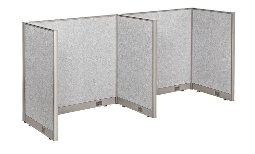 GOF Office Cubicle, 2 Stations 96D x 30W x 48H / Office Partition Wall