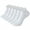 White, variant on 6 Pairs Ankle Socks for Women Men Heel Tab Athletic Running Socks