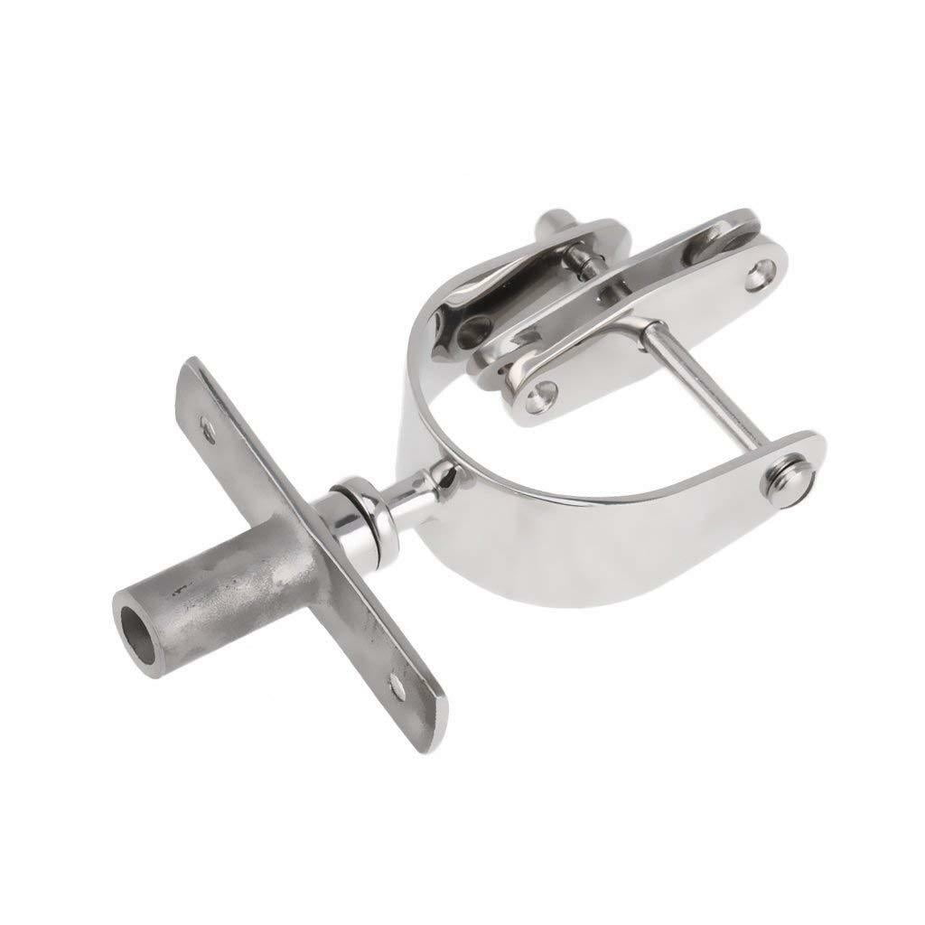 Boat Oarlock Rowlock Oar Lock with Socket Marine Grade Stainless Steel