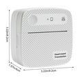 thumbnail image 3 of Dosaele Label Printers Photo Label Printing Wrong organiser Small Home Portable Wireless Bluetooth Thermal Home Storage Kitchen Sorting(White), 3 of 9