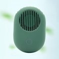 thumbnail image 4 of Ventidor portátil y pequeño, ventidor de colr para deportes de Camping senderismo, aire acondicionado - Green Verde Sunnimix Ventilador perezoso con banda para el cuello, 4 of 8