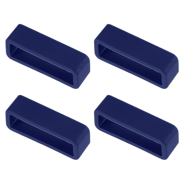 Watch Band Strap Loops Silicone Watch Holder Keeper for Width Watch Band, Deep Blue 4 Pack - Walmart.com