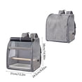 thumbnail image 2 of Lypsnake Soft-Sided Breathable Cat Carrier Tote Bag, Mesh Window Portable Pet Shoulder Bag, Durable Collapsible Travel Carrier for Small Pets Outdoor Walks Trips, 2 of 6
