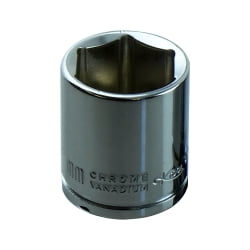 3/8' Drive Standard 6 Point Chrome Socket 19mm