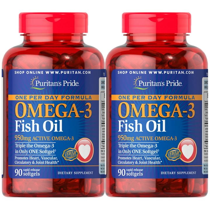 Puritan's Pride One Per Day Omega3 Fish Oil 1360 mg (950 mg Active