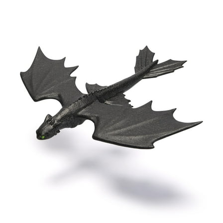 How to Train Your Dragon, Soaring Toothless Dragon Glider with 15” Wingspan, Kids Toys for Boys
