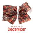 thumbnail image 2 of Jojo's Bow Club December Santa Bow - Jojo Siwa Hair Bows Gift Set Limited Edition #38, 2 of 7