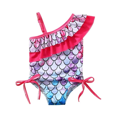 

Toddler Baby Kids Girls One-piece Swimwear Swimsuit Fashion Clothes
