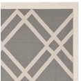 thumbnail image 4 of Safavieh Courtyard Anthracite Indoor Outdoor Rug - Square 7'10", 4 of 5