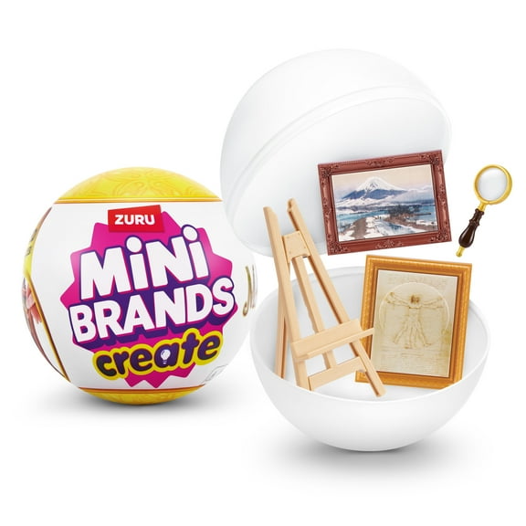 Mini Brands Mini Masterpieces Series 1 Novelty Blind Unboxing Collectible Toy by ZURU