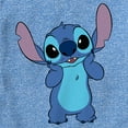 thumbnail image 2 of Boy's Lilo & Stitch Bashful Stitch Performance Graphic Tee Royal Blue Heather Small, 2 of 4