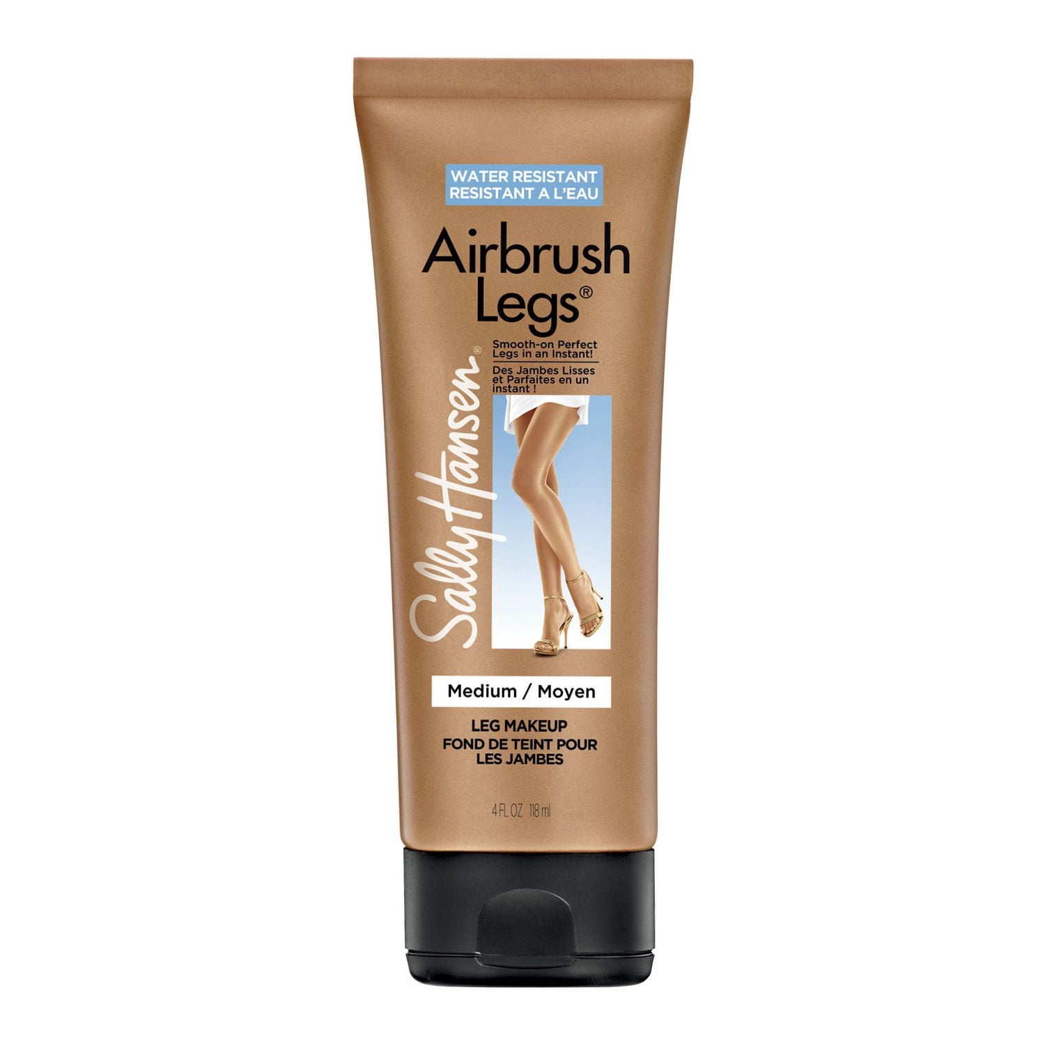 Sally Hansen - Airbrush Legs®, lightweight leg makeup, enriched with Palmaria Extract, enhances coverage of freckles, veins and imperfections
