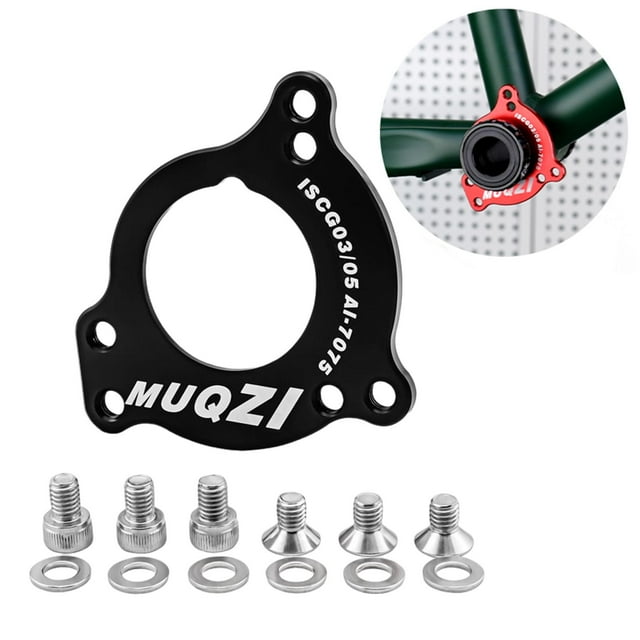 Adaptador BB pernos, piezas para de montaña, de soporte inferior, aleación de aluminio 03 e 05, adaptador , negro DYNWAVEMX Adaptador de guía de cadena