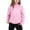 Pink, variant on Toddler Kids Girls Sweatsuit Set Cute Hooded Hooded Sweatshirt Pants Solid Color Casual Two Piece Outfit With Pockets Casual Outfits Sets 3-4 Years