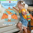 thumbnail image 6 of Buckle Toys - Breezy Pterodactyl Dinosaur Backpack - Educational Pre-K Learning Activity Toy - Develop Fine Motor Skills - Great Gift for Toddlers and Kids, 6 of 7