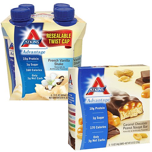 Atkins Weight Loss Value Bundle Select 1 Bar and 1 Shake Walmart