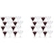 thumbnail image 1 of 72 vasos de plástico, copas de vino transparentes, vasos reutilizables, copas de postre para champán y postre, 1 of 7