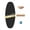 Style J, variant on DYNWAVECA Balance Board Training Roller Board Fitness Equipment Balancing Training with Ball for Golf Stand up Paddle Office Adult Kids Style J