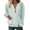 Green, variant on Women Sweatshirt Autumn Long Sleeve Side Opening Solid Color Extended Pocket Hooded Drawstring Casual Skirt Hoodie Pink S