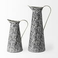 thumbnail image 3 of Mercana Colette Small Black/White Patterned Vase, 3 of 7