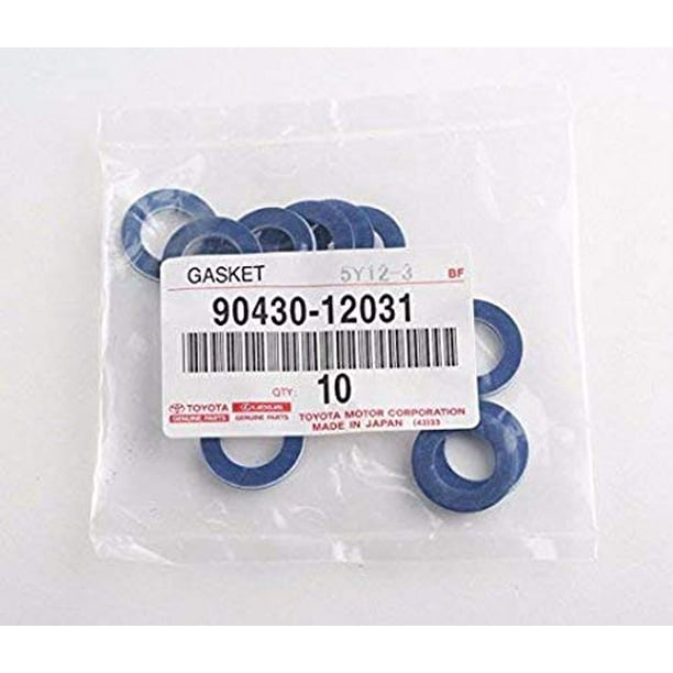 TOYOTA Genuine Oil Drain Plug Gaskets (QTY10) 9043012031 Walmart