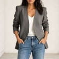 thumbnail image 4 of Guluxicc Women's Dress Jackets Long Sleeve Business Casual Tops for Summer Casual Outfits, 4 of 8