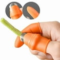 thumbnail image 6 of Silicone Thumb Knife Gardening Thumb Knife for Picking Plant Fruit Vegetable Harvesting Knife Pinching Plant Blade Scissors Tool, 6 of 9