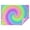 Colorful Tie Dye-1, variant on Colorful Tie Dye Pattern Rectangle Tablecloth 60"x84",Waterproof Polyester Rectangle Table Cloth, Wipeable Spillproof Polyester Tablecloth for Dining, Camping, Indoor and Outdoor