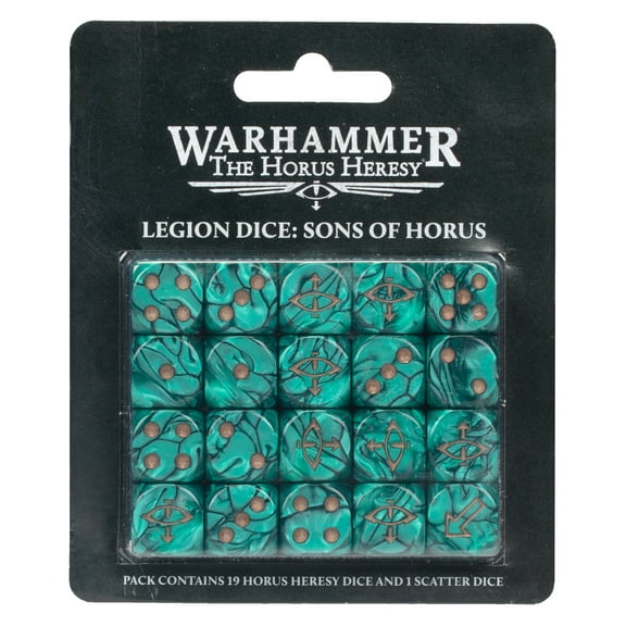 warhammer the HORUS HERESY LGION DICE: SONS OF HORUS