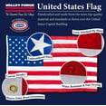 thumbnail image 6 of American Flag 4ft x 6ft Valley Forge Koralex II 2-Ply Sewn Polyester, 6 of 7