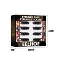 thumbnail image 1 of 2 en 1 pegatinas de delineador de ojos de pestañas postizas herramienta de maquillaje de ojos autoadhesiva impermeable Likrtyny Cuidado Belleza, 1 of 6