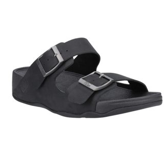 Finn Comfort Mens Copan-S Leather Black Sandals 12.5 US  display picture 1