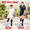 Blue, White-Size 3, variant on Orange Size 3 Soccer Balls Bulk Set of 2 with Pump and Carry Bags