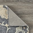 thumbnail image 4 of 5â€™ x 7â€™ Gray Floral Trellis Area Rug, 4 of 5
