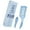 two piece set-Blue, variant on Volumizing Hair Comb for Natural Curls Curls Defining Comb Easy Grip and Long Lasting Hairdressing for Men and Women